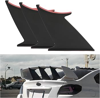 Amazon | KUAFU スポイラーウィングスタビライザー 3個 2015-2021